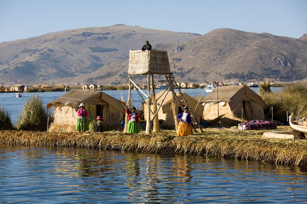 Resa till Peru Titcacasjön