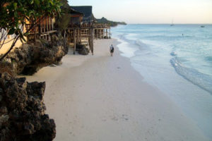 Resa till Zanzibar strand
