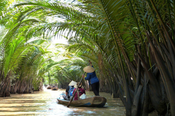 Utforska livet i Mekongdeltat. Foto: Asiana Travel | Kenzan Travel Resa till Vietnam Mekongdeltat