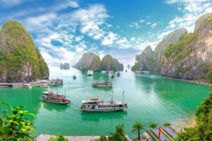 Vietnam, Halong Bay, Klassiska Vietnam resa