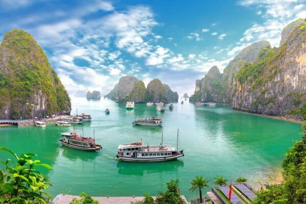 Vietnam, Halong Bay, Klassiska Vietnam resa