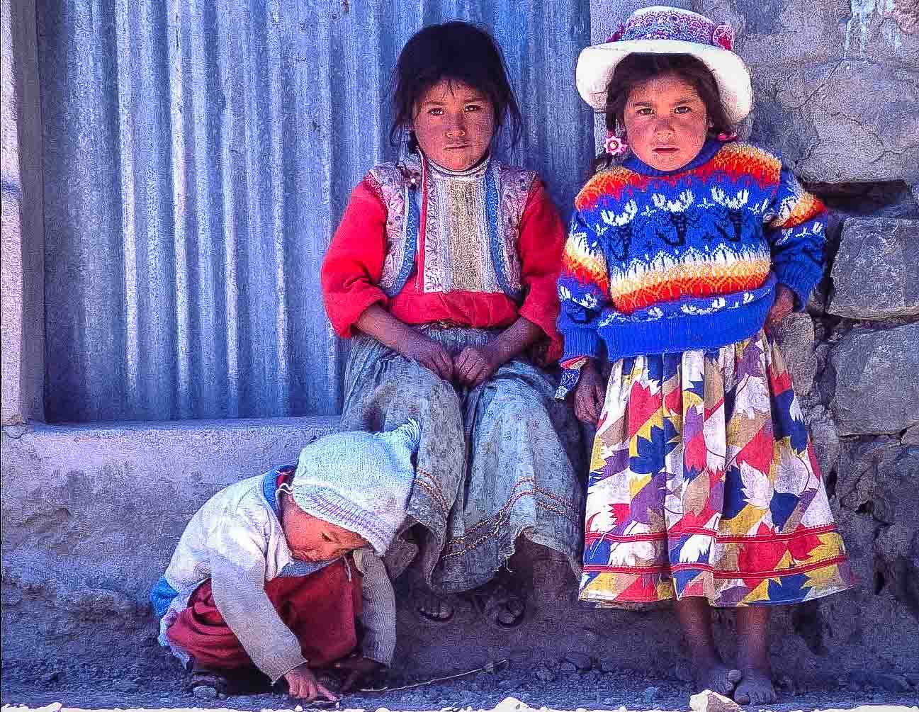 Peru, Machu Picchu, Lares-leden