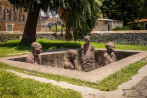 Slavmarknaden i Stone Town Zanzibar