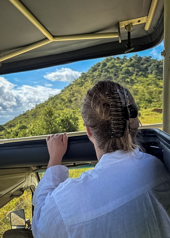 Tanzania safari, Cornelias resa till Tanzania