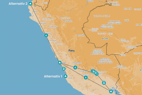 Resa till Peru, Machu Picchu, Titicaca, strand