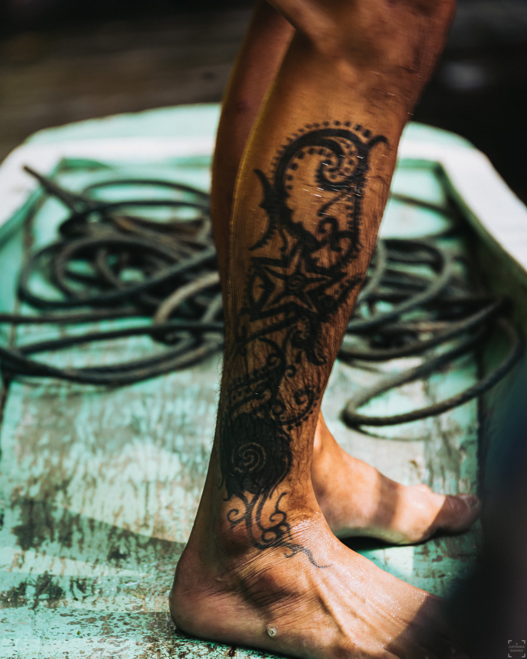 Borneo, Nanga Sumpa, djungelvandring