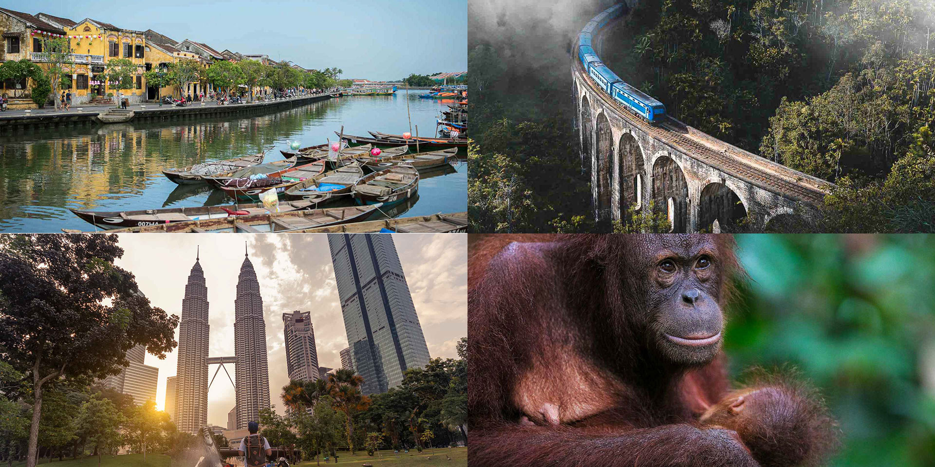 Hero-Asien | Kenzan Travel Asien toppbild 4 destinationer